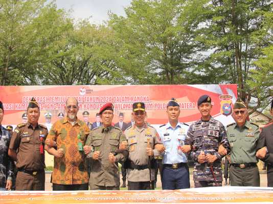 Kapolda pimpin Deklarasi Pemilu Damai 2024 di Sumbar