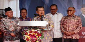 JK Tekan Tombol Groundbreaking Kampus Cipayung Universitas Paramadina