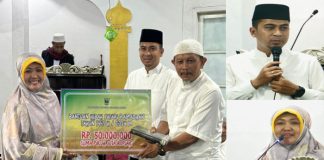 Pimpin Tim Safari Ramadhan Provinsi, Rektor UIN Imam Bonjol Kunjungi Masjid Al-Muhajirin di Solok
