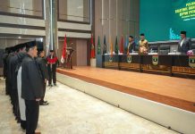 Pelantikan FK KBIHU Sumbar, Gubernur Tekankan Akhlak dan Tuntunan Syariat