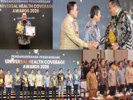 Wako Pariaman Yota Balad Terima Penghargaan UHC Awards 2026