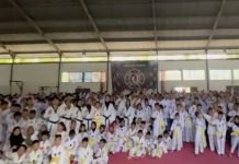 Mursalim Buka UKT Taekwondo Kota Padang, Tekankan Disiplin dan Karakter Atlet