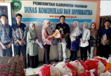Baznas dan Kominfo Pasaman Bersinergi Salurkan Bantuan untuk Pegawai