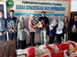 Baznas dan Kominfo Pasaman Bersinergi Salurkan Bantuan untuk Pegawai