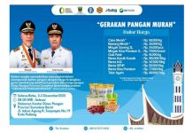 Bencana dan Lonjakan Harga Tak Boleh Bebani Rakyat, Pemprov Sumbar Kembali Gelar Gerakan Pangan Murah