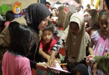 Tim Konseling Trauma UNP Dampingi Korban Banjir Bandang di Jorong Bancah Agam