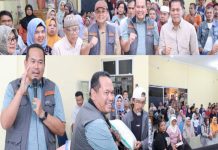 Wali Kota Pariaman Salurkan Bantuan untuk Pedagang Pasar Terdampak Bencana