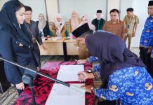 Bupati Dharmasraya Resmi Lantik Pejabat Administrator, Pengawas, dan Fungsional Ahli Muda