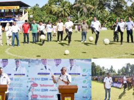 Tendangan Pertama Andre Rosiade Tandai Dibukanya Kejurnas Sepakbola KU-12