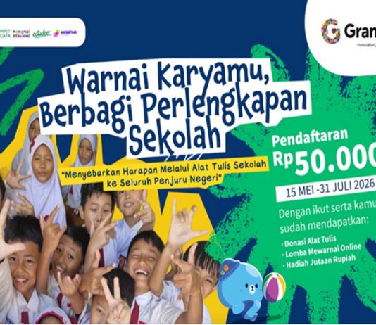 Gramedia Ajak Anak dan Keluarga Berbagi Melalui Lomba Mewarnai “Warnai Karyamu, Berbagi Perlengkapan Sekolah