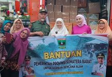 Gubernur Mahyeldi Lepas Bantuan 2,5 Ton Rendang untuk Korban Bencana di Aceh, Sumut, dan Sumbar