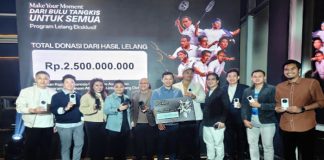 OPPO & IOA Sukses Kumpulkan Rp2,5 Miliar Lewat Lelang Amal untuk Atlet Tanah Air