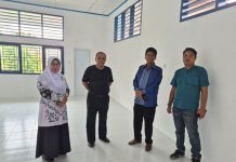 Wakil Ketua DPRD Padang Jupri Tinjau Pembangunan Ruang BK SMPN 6 dari Dana Pokir