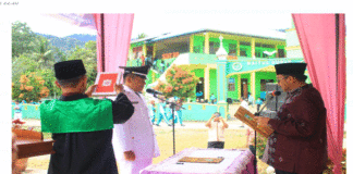 Bupati Pasaman Lantik Wali Nagari Panti Periode 2023-2029