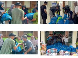 Galodo Maninjau, FIK UNP Turun Langsung Salurkan Bantuan Kemanusiaan