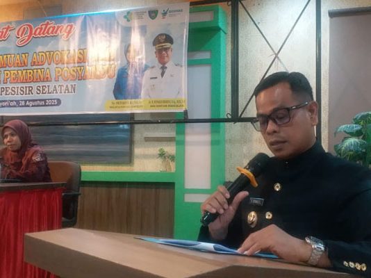 Wabup Risnaldi Ibrahim Tekankan Langkah Nyata dalam Penguatan Posyandu di Pesisir Selatan