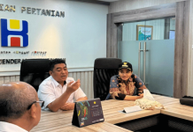 Bupati Dharmasraya Bahas Dukungan Pendirian Pabrik Sawit dengan Dirjen Perkebunan Kementan