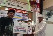 Rp50 Juta untuk Masjid, Evi Yandri Dorong Generasi Dekat dengan Masjid