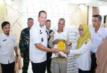 2.211 KPM di Kecamatan Pariaman Selatan Terima Bantuan Pangan