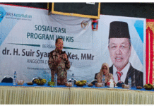 Anggota Komisi IX DPR RI dr H. Suir Syam : Pelayanan Kesehatan Masyarakat Ditingkatkan