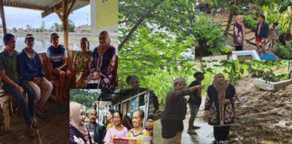 Lisda Hendajoni Kunjungi Korban Yang Terkena Dampak Longsor di Seberang Padang