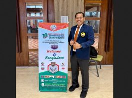 Dr. Septri Wakili Indonesia Pimpin Kejuaraan Karate Internasional di Bangladesh