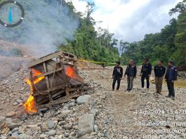 Polres Solsel Tegas Jaga Lingkungan, Tim Trisula Sisir Kawasan Terjal Demi Berantas Tambang Ilegal