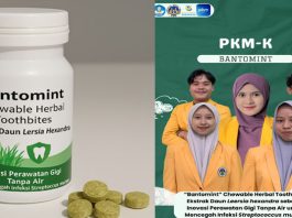 UNP Kembangkan Tablet Kunyah Herbal “Bantomint”, Solusi Praktis Jaga Kebersihan Gigi