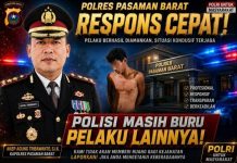 AKBP Agung Tribawanto Tegaskan Polisi Hadir untuk Husnul, Satreskrim Pasbar Kejar Terduga Pelaku