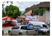 Tiba di Lokasi Bencana Palembayan Agam, Semen Padang Peduli Dirikan Tenda dan Turunkan Tim Pencarian