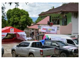 Tiba di Lokasi Bencana Palembayan Agam, Semen Padang Peduli Dirikan Tenda dan Turunkan Tim Pencarian