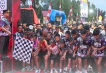 Kapolres Pasaman Barat Lepas Bhayangkara Run, Kebersamaan Polri dan Masyarakat Jadi Sorotan