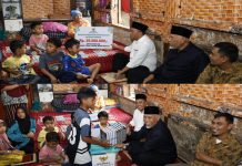 Gubernur Sumbar Serahkan Bantuan Bedah Rumah bagi Warga Kurang Mampu di Solok Selatan