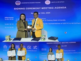 UNP Resmikan Kerja Sama Internasional Baru dengan GZCTC di Beijing