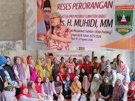 Reses di Mega Permai, Muhidi Dorong Generasi Muda Sumbar Siap Hadapi Persaingan Global