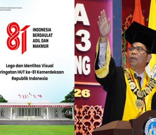 Bangga, Rektor UNP Apresiasi Fajar Novarian Alumni DKV Pemenang Desain Logo HUT Ke-81 RI