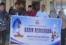 Kadin Sumbar Salurkan Bantuan Kurban dari Kadin Indonesia untuk Masyarakat dan Penyintas Bencana