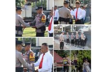 Polres Tanah Datar berikan Penghargaan Kepada Personel dan Jajaran Berprestasi