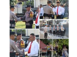 Polres Tanah Datar berikan Penghargaan Kepada Personel dan Jajaran Berprestasi