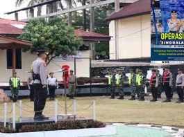 Kapolres Tanah Datar AKBP Dr Nur Ichsan pimpin Apel Gelar Pasukan Operasi Zebra Singgalang 2025