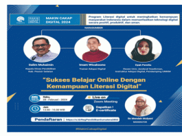 Gelar Webinar di Pesisir Selatan, Kemenkominfo Bagi Kiat Sukses Belajar Online dengan Literasi Digital