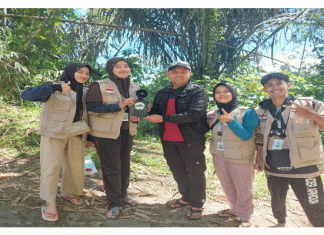 Mahasiswa KKN UNAND Ciptakan Alat EWS Sederhana untuk Mengurangi Risiko Longsor di Jorong Sutijo Nagari Koto Gadang