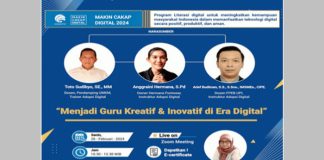 Kolaborasi Kemenkominfo-Dinas Dikbud Sumbar, Gelar Webinar Ajak Guru Kreatif dan Inovatif di Era Digital