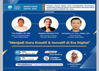 Kolaborasi Kemenkominfo-Dinas Dikbud Sumbar, Gelar Webinar Ajak Guru Kreatif dan Inovatif di Era Digital