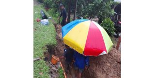 Info Perumda AM Kota Padang, Test Aliran Perbaikan Kebocoran Lumin