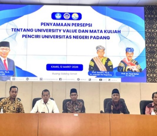 UNP Gagas Mata Kuliah Wajib Berbasis Budaya Minangkabau, Wujudkan Filosofi Alam Takambang Jadi Guru