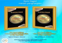 Bank Nagari Ukir Sejarah Awal 2026, Borong Penghargaan Syariah dan Human Capital