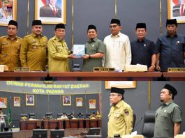 DPRD Kota Padang Gelar Paripurna Penyampaian Hasil Laporan Pertanggungjawaban Pemerintah Daerah Tahun 2025