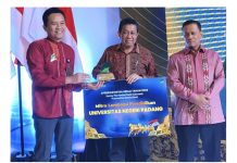 BI Sumbar Anugerahkan Penghargaan kepada UNP, Diakui Paling Cepat dan Lengkap dalam Pengelolaan Data