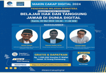 Webinar Kominfo di Tanah Datar, Ajak Siswa Belajar Hak dan Tanggung Jawab di Dunia Digital